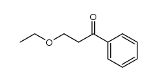 1-phenyl-3(ethoxy)-propan-1-on结构式