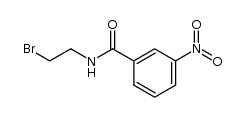 3-nitro-benzoic acid-(2-bromo-ethylamide) Structure