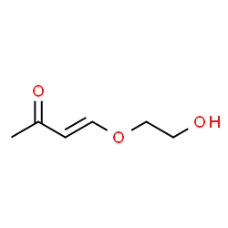 3-Buten-2-one, 4-(2-hydroxyethoxy)-, (3E)- (9CI) Structure