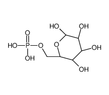 6-O-Phosphono-D-glucopyranose结构式