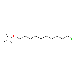 [(10-Chlorodecyl)oxy]trimethylsilane structure