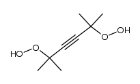 2,5-dihydroperoxy-2,5-dimethyl-3-hexyne Structure