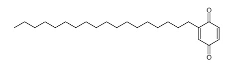 2-Octadecyl-1,4-benzoquinone结构式