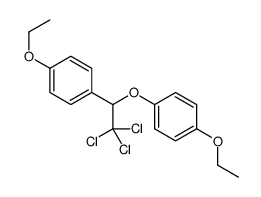 1-ethoxy-4-[2,2,2-trichloro-1-(4-ethoxyphenoxy)ethyl]benzene Structure