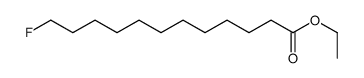 12-Fluorododecanoic acid ethyl ester结构式