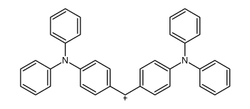 bis(4-(diphenylamino)phenyl)methylium结构式