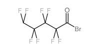 5H-OCTAFLUOROPENTANOYL BROMIDE structure