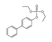 diethyl (4-phenylphenyl) phosphate结构式
