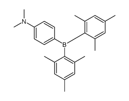 4-bis(2,4,6-trimethylphenyl)boranyl-N,N-dimethylaniline Structure