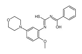 N-(2-Methoxy-5-Morpholinophenylcarbamothioyl)benzamide picture