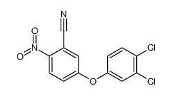 5-(3,4-dichlorophenoxy)-2-nitrobenzonitrile结构式