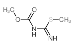 methyl N-(amino-methylsulfanyl-methylidene)carbamate Structure