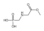 N-(methoxcarbonylmethyl)aminomethylphosphonic acid (Glyphosate methyl ester) Structure