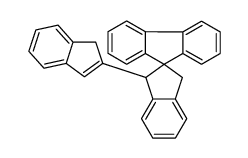 1-(1H-inden-2-yl)spiro[1,3-dihydroindene-2,9'-fluorene]结构式