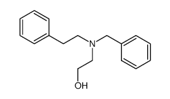 2-(benzyl(phenethyl)amino)ethan-1-ol结构式