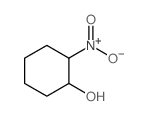 Cyclohexanol, 2-nitro-, (1R,2R)-rel- structure