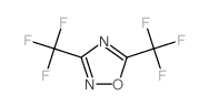 3,5-bis(trifluoromethyl)-1,2,4-oxadiazole结构式