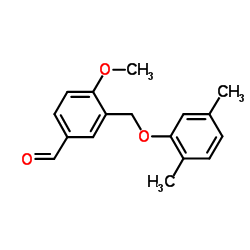 3-[(2,5-Dimethylphenoxy)methyl]-4-methoxybenzaldehyde Structure