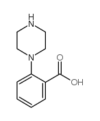 1-(2-羧基苯基)-哌嗪结构式
