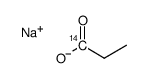 sodium,propanoate Structure