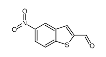 5-Nitro-1-benzothiophene-2-carbaldehyde结构式