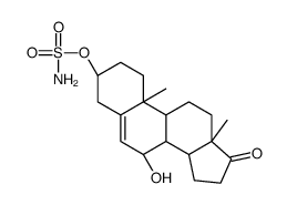 [(3S,7S,8R,9S,10R,13S,14S)-7-hydroxy-10,13-dimethyl-17-oxo-1,2,3,4,7,8,9,11,12,14,15,16-dodecahydrocyclopenta[a]phenanthren-3-yl] sulfamate Structure