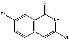 7-bromo-3-chloro-1,2-dihydroisoquinolin-1-one图片