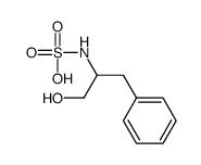 [(2R)-1-hydroxy-3-phenylpropan-2-yl]sulfamic acid结构式