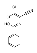 N-(2,2-dichloro-1-cyanoethenyl)benzamide结构式