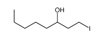 1-iodooctan-3-ol Structure