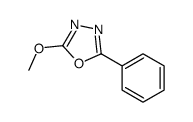 2-methoxy-5-phenyl-1,3,4-oxadiazole结构式