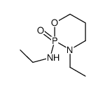 N,3-diethyl-2-oxo-1,3,2λ5-oxazaphosphinan-2-amine结构式
