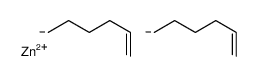 zinc,hex-1-ene Structure