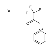 1,1,1-trifluoro-3-pyridin-1-ium-1-ylpropan-2-one,bromide Structure