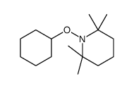 1-cyclohexyloxy-2,2,6,6-tetramethylpiperidine Structure