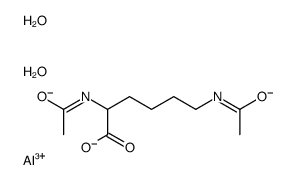 (N2,N6-diacetyl-L-lysinato-O1,O2)dihydroxyaluminium picture