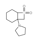 1-pyrrolidin-1-yl-7$l^{6}-thiabicyclo[4.2.0]octane 7,7-dioxide picture