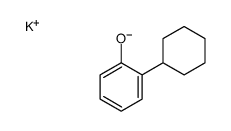 potassium 2-cyclohexylphenolate Structure