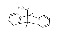 (9S,10S,12R)-9,10-dimethyl-9,10-dihydro-9,10-ethanoanthracen-12-ol结构式