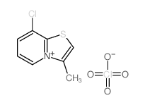 8-chloro-3-methyl-[1,3]thiazolo[3,2-a]pyridin-4-ium,perchlorate Structure