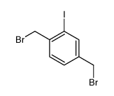 1,4-bis(bromomethyl)-2-iodobenzene structure