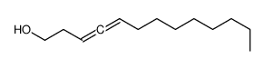 trideca-3,4-dien-1-ol Structure