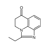 6H-Imidazo[4,5,1-ij]quinolin-6-one,2-ethyl-4,5-dihydro-(9CI) Structure