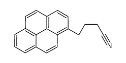 4-pyren-1-ylbutanenitrile Structure