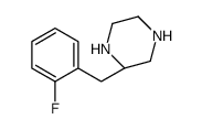 (2S)-2-[(2-fluorophenyl)methyl]piperazine Structure