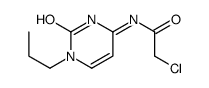 2-chloro-N-(2-oxo-1-propylpyrimidin-4-yl)acetamide结构式