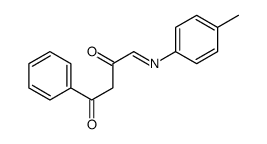 4-(4-methylphenyl)imino-1-phenylbutane-1,3-dione结构式