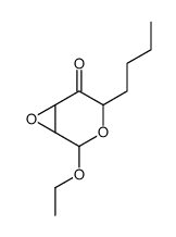 4-butyl-2-ethoxy-3,7-dioxabicyclo[4.1.0]heptan-5-one Structure