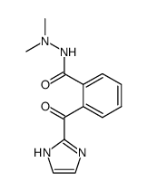 2-(1H-imidazole-2-carbonyl)-benzoic acid N',N'-dimethyl-hydrazide Structure