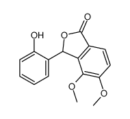 3-(2-hydroxyphenyl)-4,5-dimethoxy-3H-2-benzofuran-1-one Structure